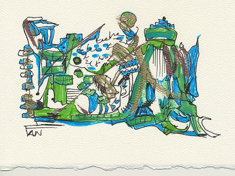 Vandiere - illustrations - carte - recueuil - humour