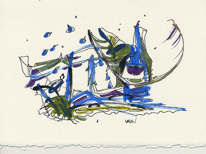 Vandiere - illustrations - carte - recueuil - humour