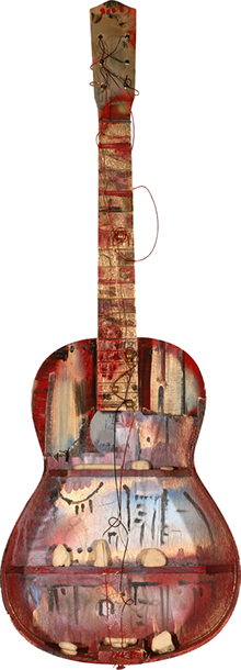 Vandière, peintre et sculpteure - Création 3D