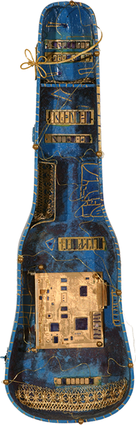 Vandière, peintre et sculpteure - Création 3D