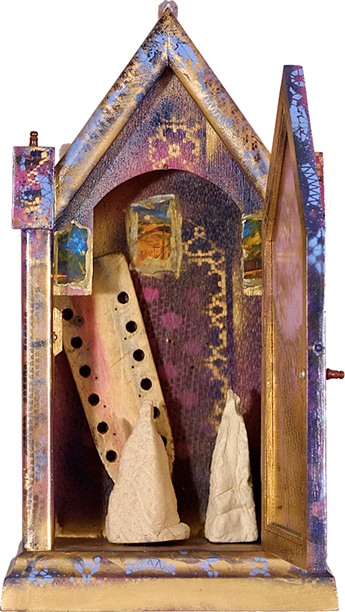 Vandière, peintre et sculpteure - Création 3D