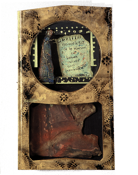 Vandière, peintre et sculpteure - Création 3D