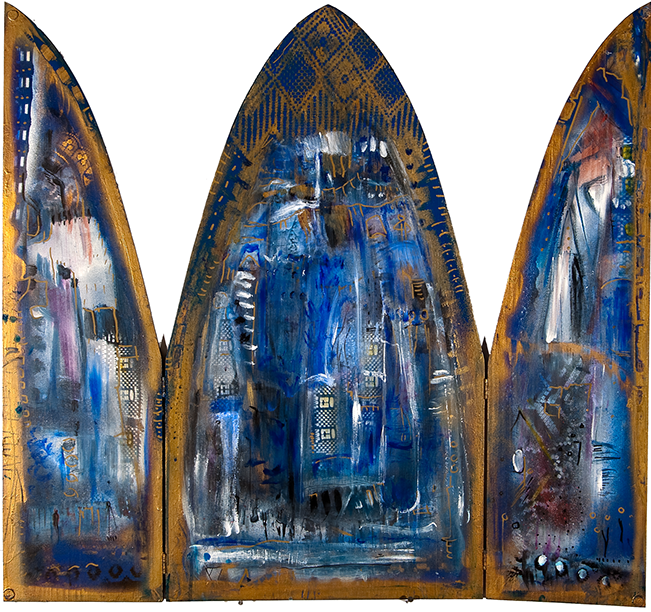 Vandière, peintre et sculpteure - Création 3D