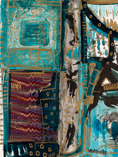 Vandière, peintre et sculpteure - Dessins 