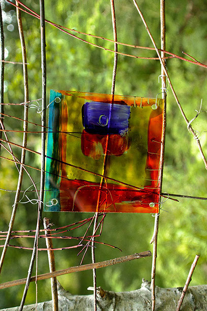 Land Art œuvres numériques de Vandière peintre et sculpteure