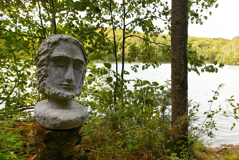 Land Art œuvres numériques de Vandière peintre et sculpteure