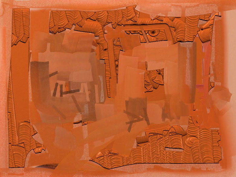 œuvres numériques de Vandière peintre et sculpteure