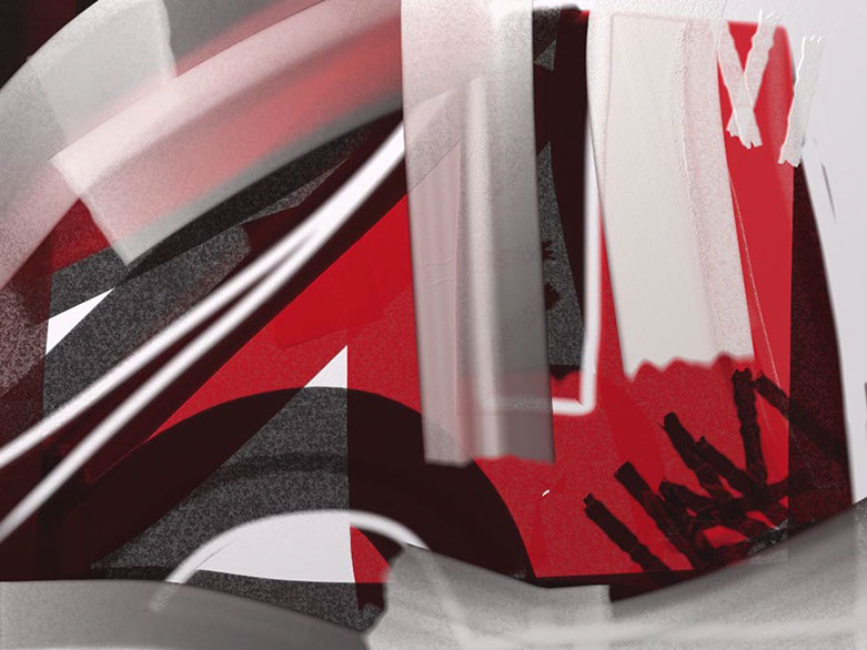 œuvres numériques de Vandière peintre et sculpteure