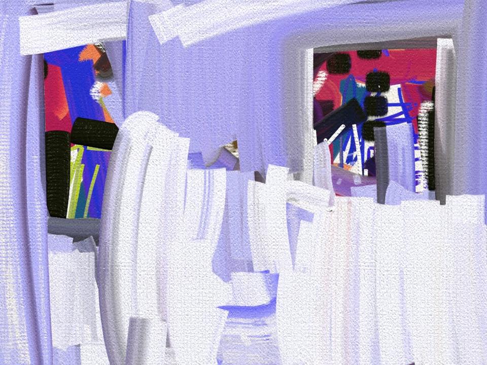 œuvres numériques de Vandière peintre et sculpteure