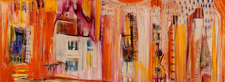 Peintures sur toile de Vandière peintre et sculpteure