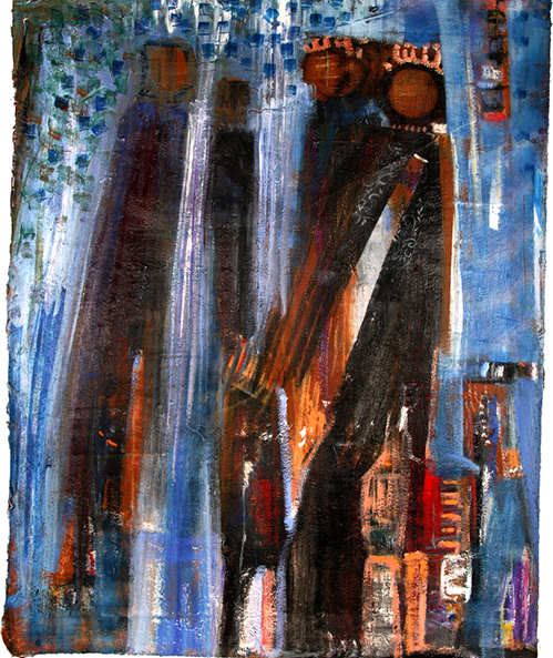 Peintures sur toile de Vandière peintre et sculpteure