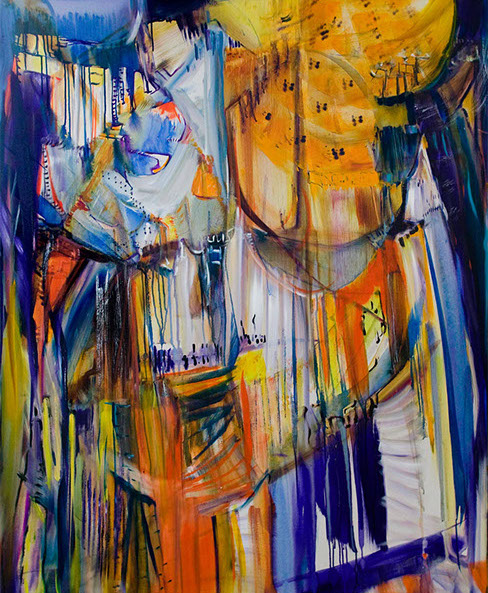 Peintures sur toile de Vandière peintre et sculpteure