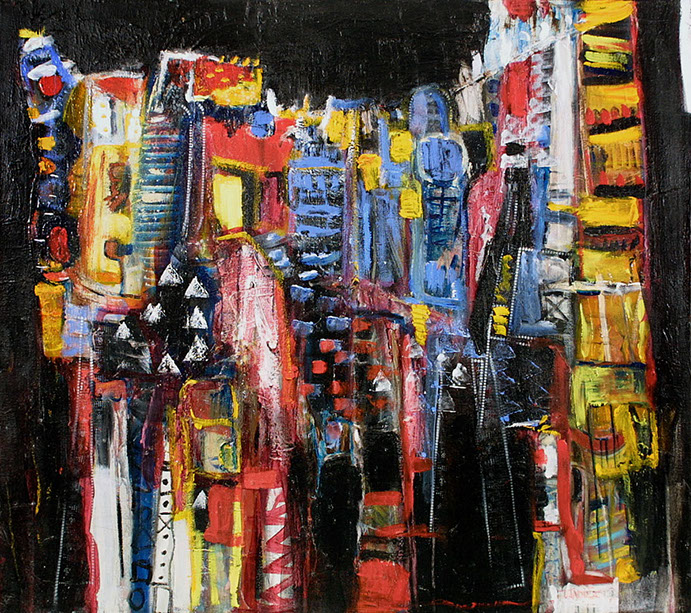 Peintures sur toile de Vandière peintre et sculpteure