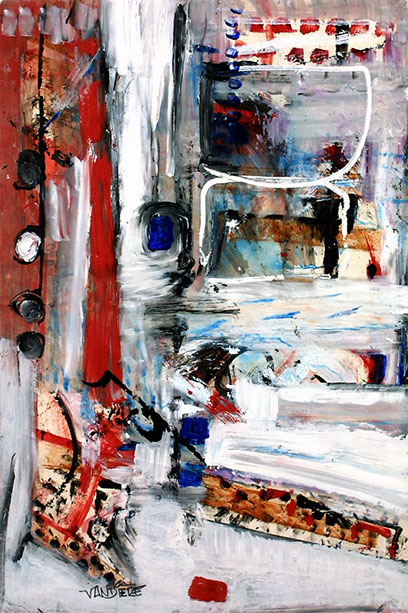 Peintures sur toile de Vandière peintre et sculpteure